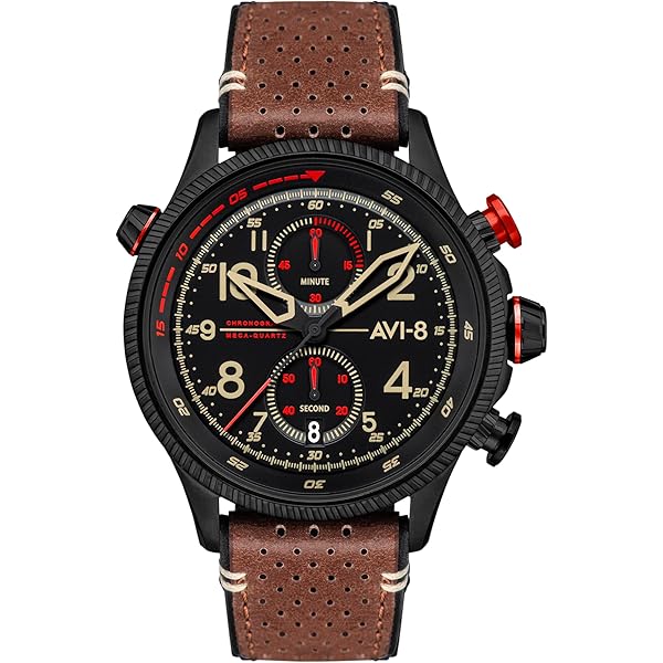 Amazon.com: AVI-8 Men's 45mm Hawker Hunter Retrograde Chronograph